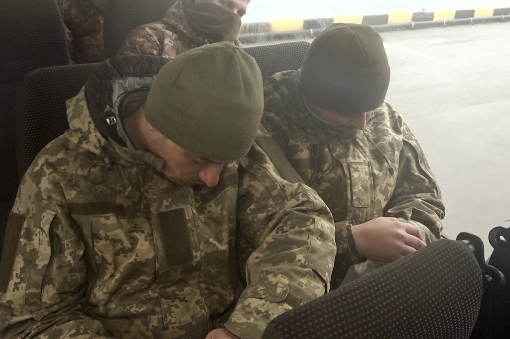 ukrainska soldater