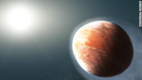 Denna fräsande exoplanet förvandlas till en fotboll